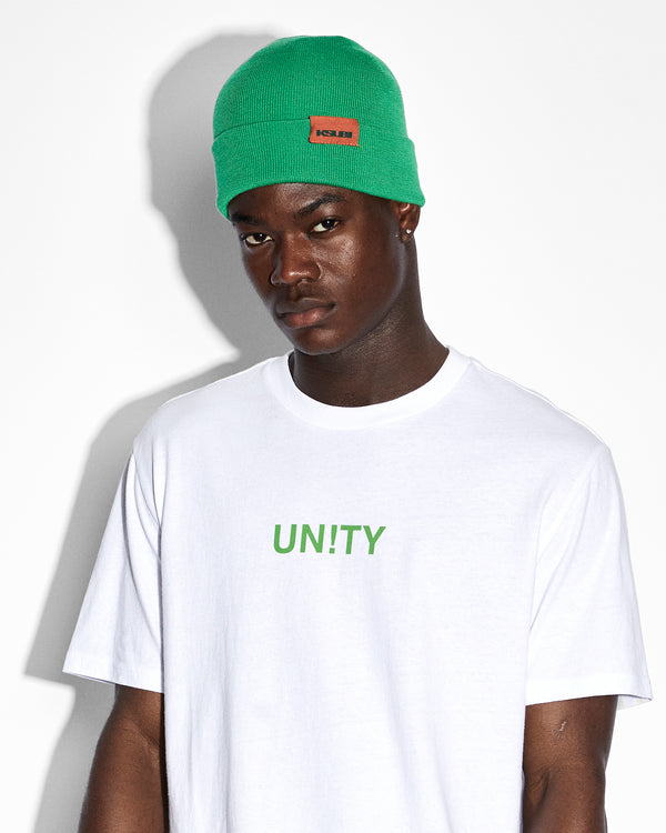 ksubi unity sott beanie green