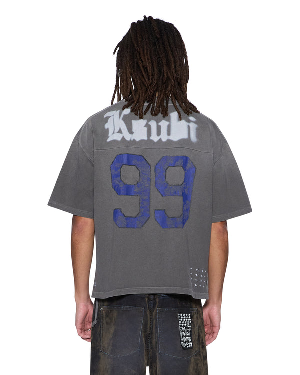 ksubi utopia halen raglan ss tee charcoal Charcoal