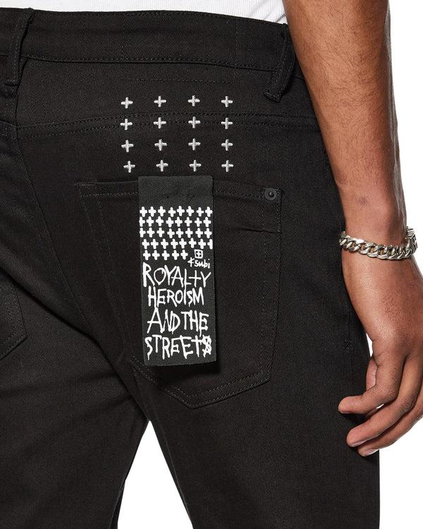 Ksubi Van Winkle Ace Black Slice BLACK