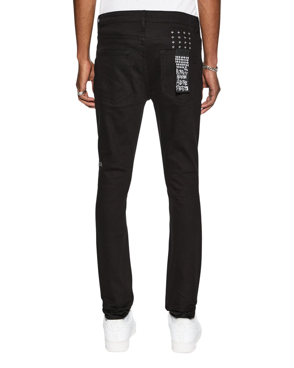Ksubi Van Winkle Ace Black Slice BLACK