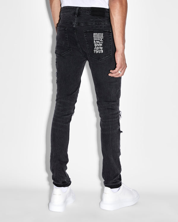 Ksubi Van Winkle Black Dynamite Trash BLACK