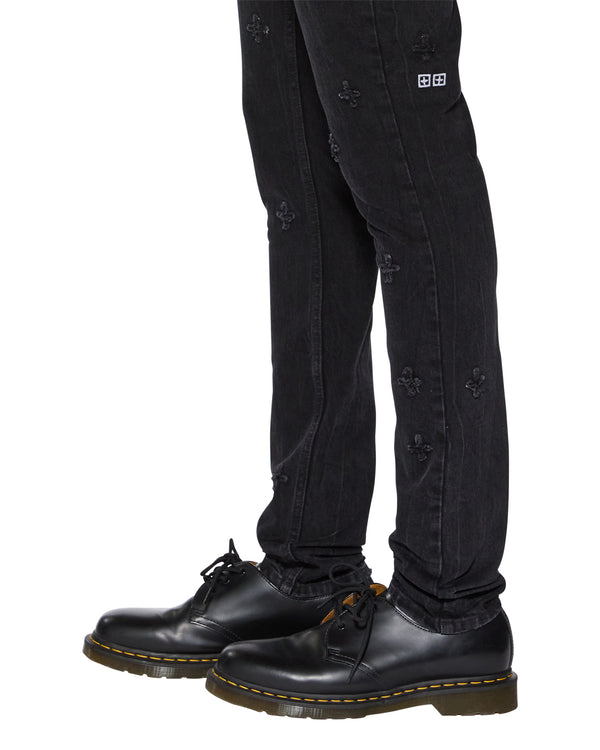 Ksubi Van Winkle Black Marble Kplus Black