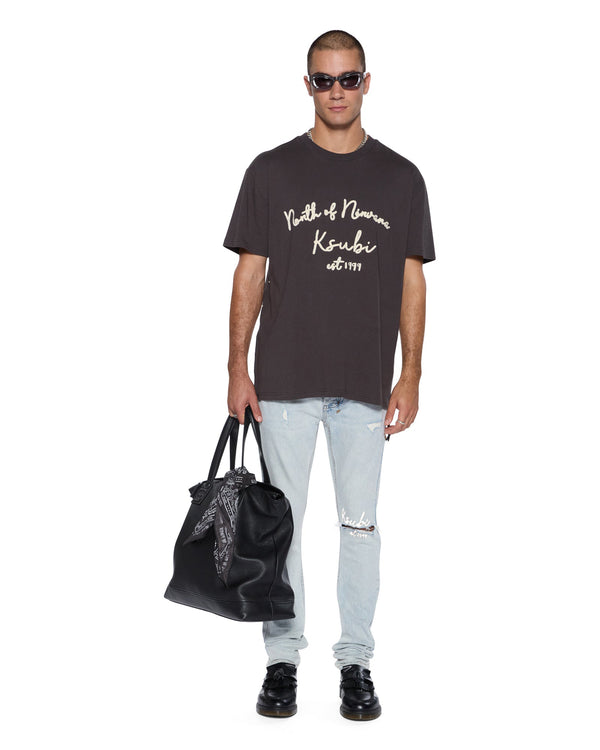 Ksubi Van Winkle Frost Blue Arch DENIM