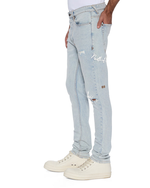Ksubi Van Winkle Frost Blue Arch DENIM
