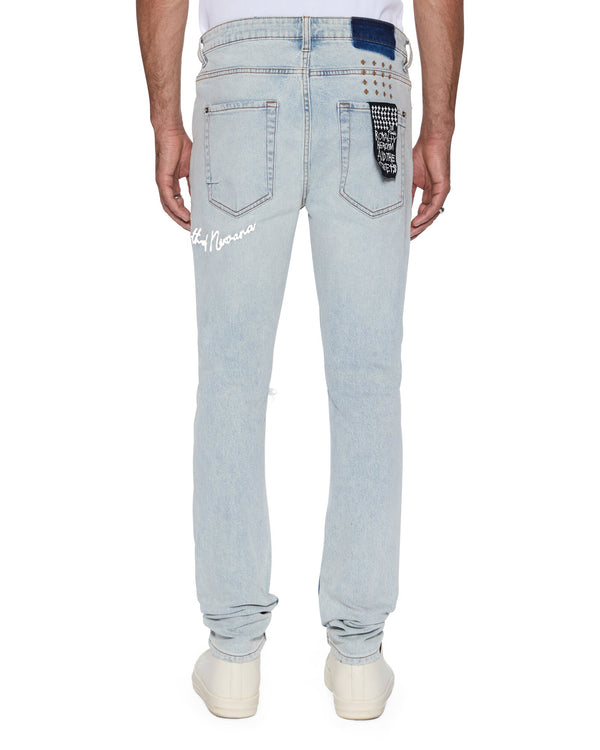 Ksubi Van Winkle Frost Blue Arch DENIM