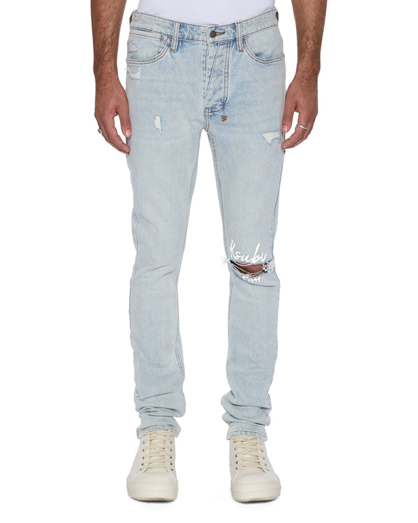 ksubi van winkle frost blue arch DENIM
