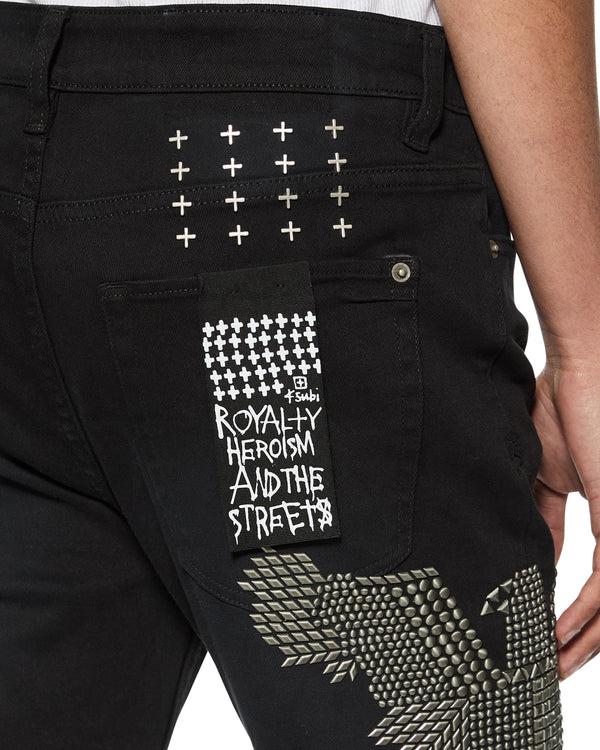 Ksubi Van Winkle Replica Eagle Black