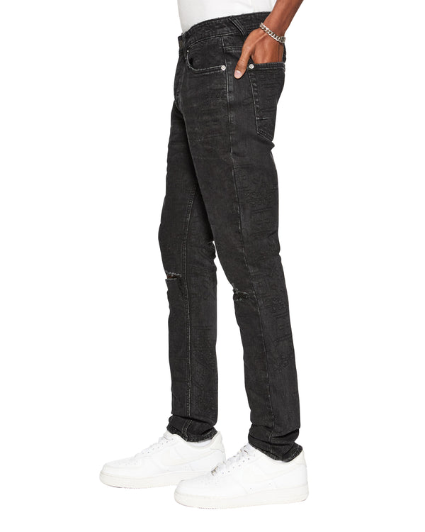 Ksubi Van Winkle Stencil Black BLACK