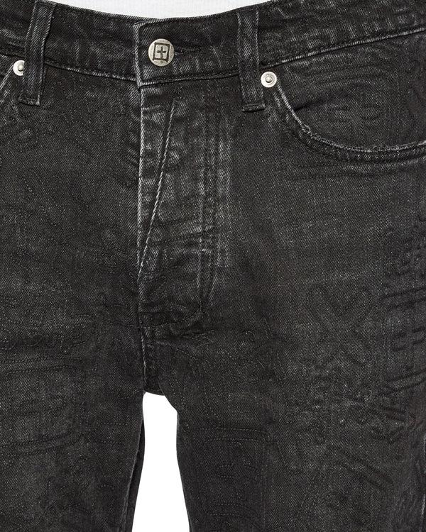Ksubi Van Winkle Stencil Black BLACK