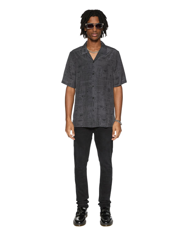 Ksubi Verses Resort Ss Shirt Black Black