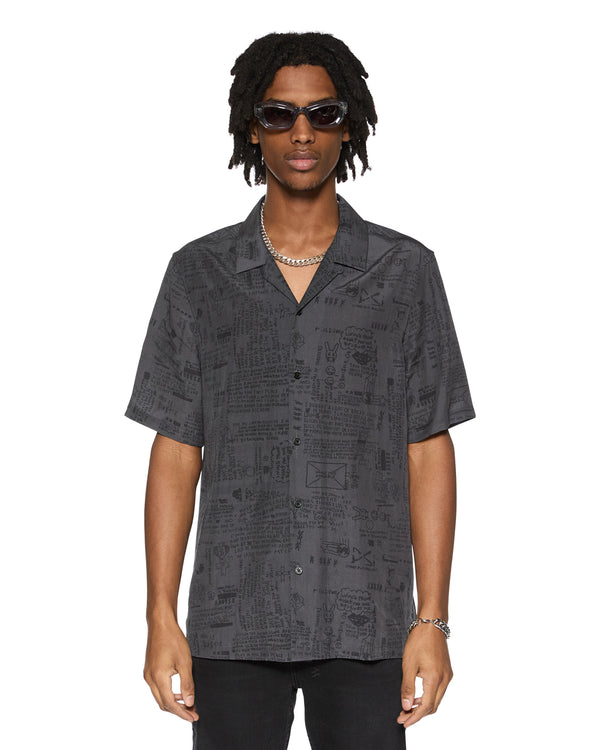 ksubi verses resort ss shirt black Black