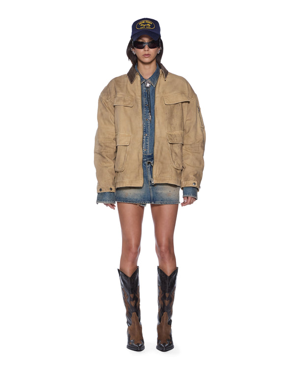 ksubi workwear jacket sierra Tan