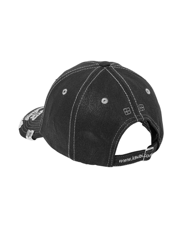Ksubi Ksubi X Alice Hollywood Atelier Cap Black Wax