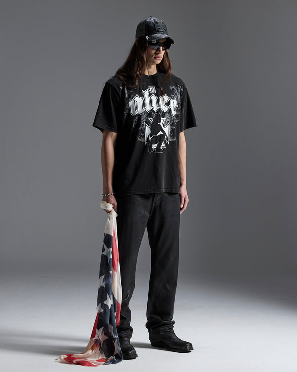 Ksubi Ksubi X Alice Hollywood Graphic Tee Black Black