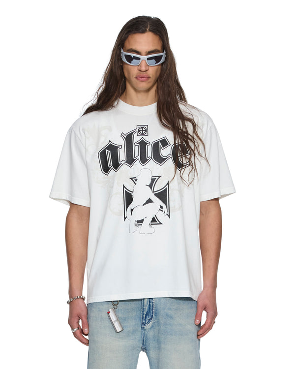 ksubi ksubi x alice hollywood graphic tee white White