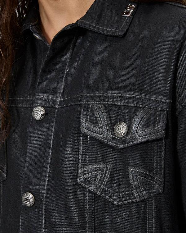 Ksubi Ksubi X Alice Hollywood Oh G Jacket Black Wax Black