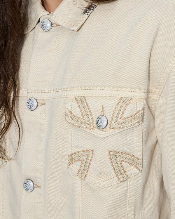 Ksubi Ksubi X Alice Hollywood Oh G Jacket Ivory Natural