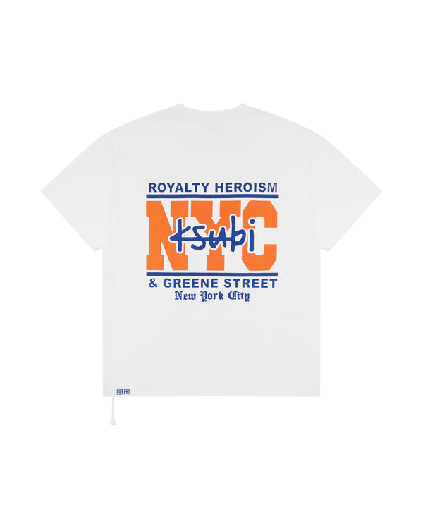 Ksubi Nyc And The Streets Ss Biggie Tee White WHITE