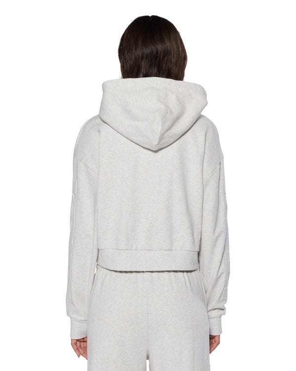 Ksubi Sott Origin Hoodie Snow Marle Light Grey Marle