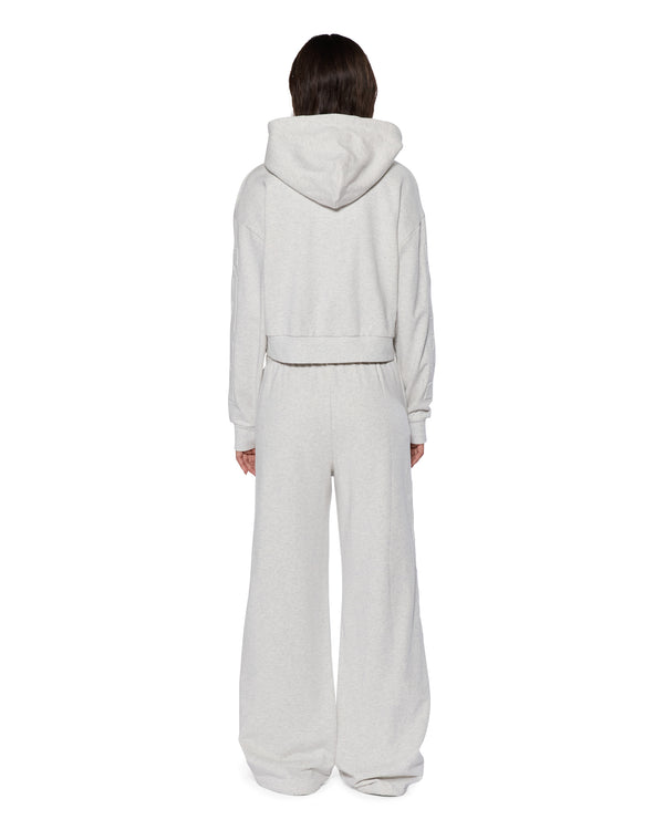 Ksubi Sott Origin Hoodie Snow Marle Light Grey Marle