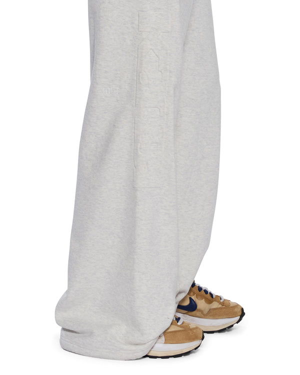 Ksubi Sott Origin Trakpant Snow Marle Light Grey Marle