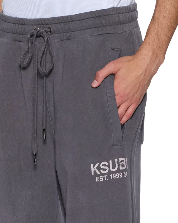 Ksubi State Synthesis Trak Pant Charcoal Fade CHARCOAL