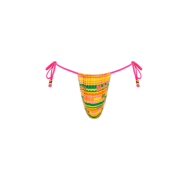 kulani kinis Gathered Tie Side Bikini Bottom - Sunshine Lover