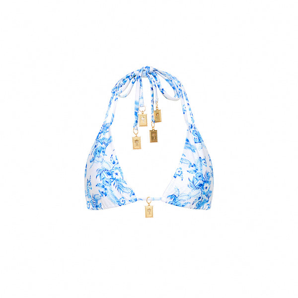 kulani kinis Halter Bralette Bikini Top - Vintage Paradise