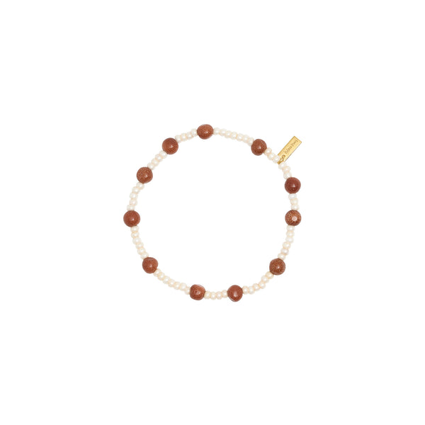 kulani kinis Beaded Stretch Bracelet - Coco