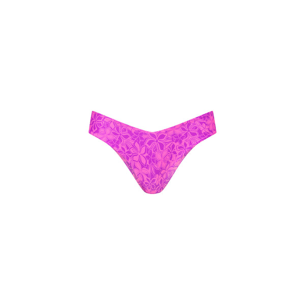 kulani kinis Cheeky V Bikini Bottom - Bubble Berry