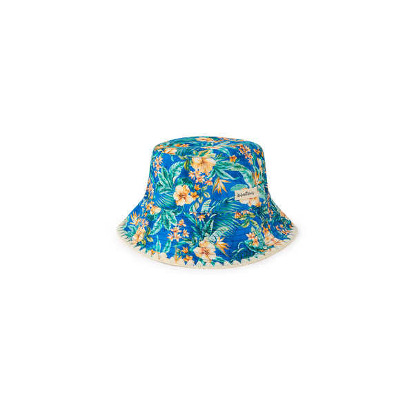 kulani kinis Crochet Trim Bucket Hat - Tropez Tides