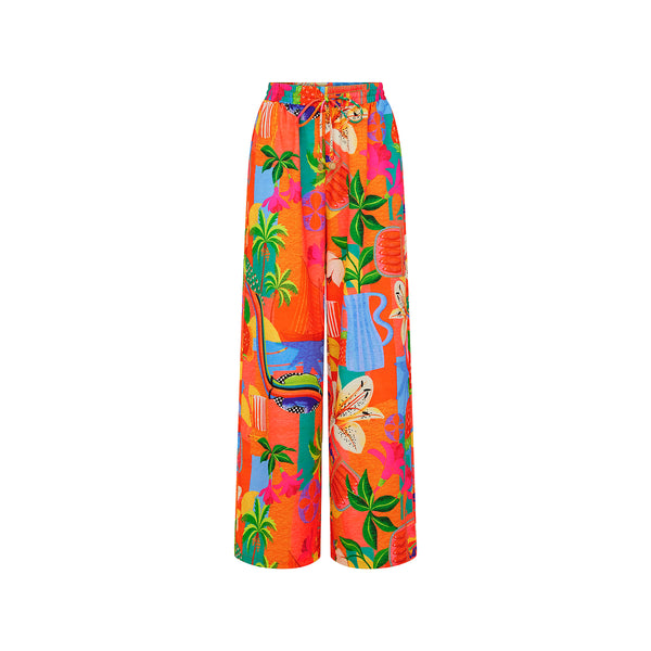 kulani kinis Drawstring Summer Pants - Havana Haven
