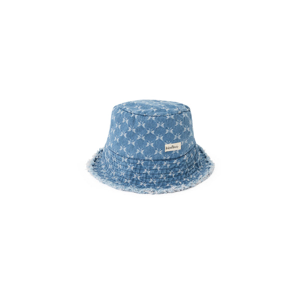 kulani kinis Frayed Brim Bucket Hat - Darling Denim