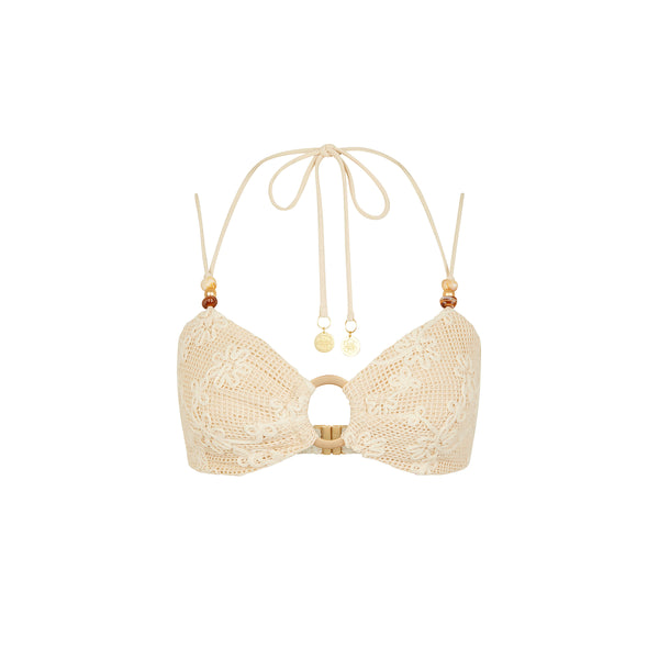 kulani kinis Lace Tie Crop Top - Sweet Nothings