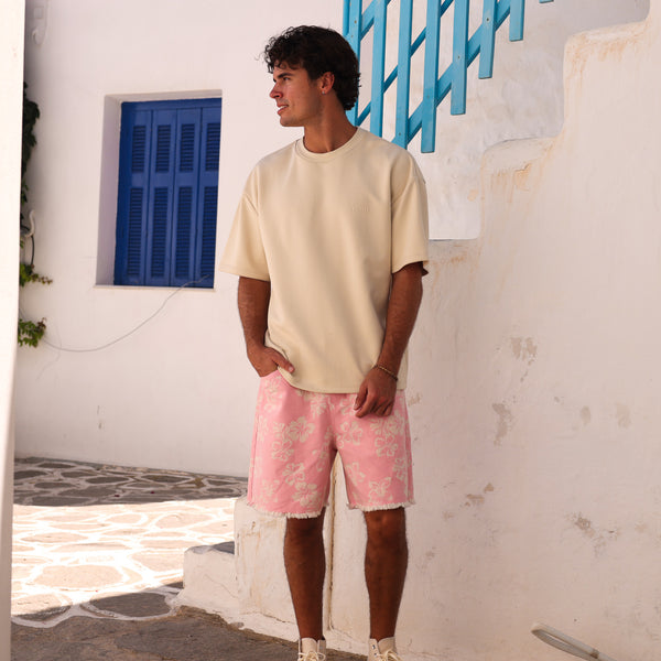 Kulani Kinis Men's Casual Denim Shorts - Pixie Denim