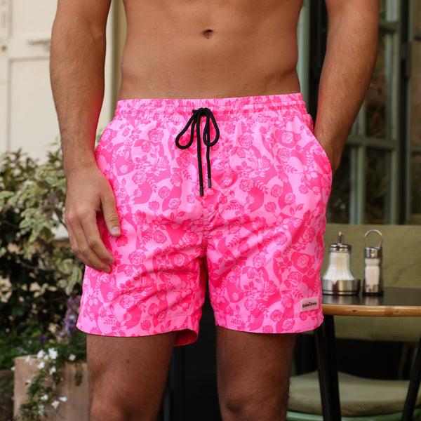 Kulani Kinis Men's Swim Trunks - Hearts Collide