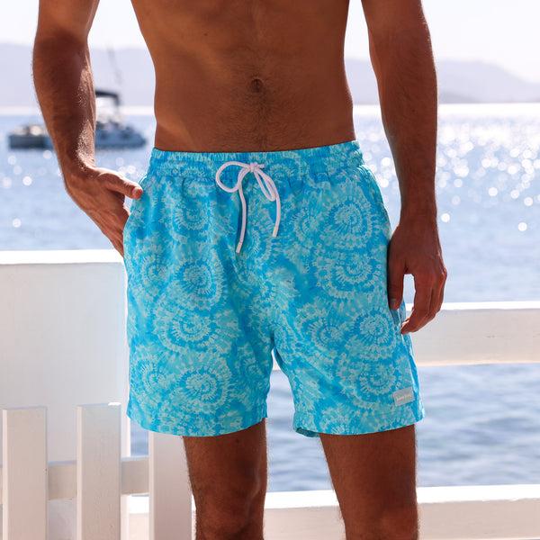 Kulani Kinis Men's Swim Trunks - Starry Seas