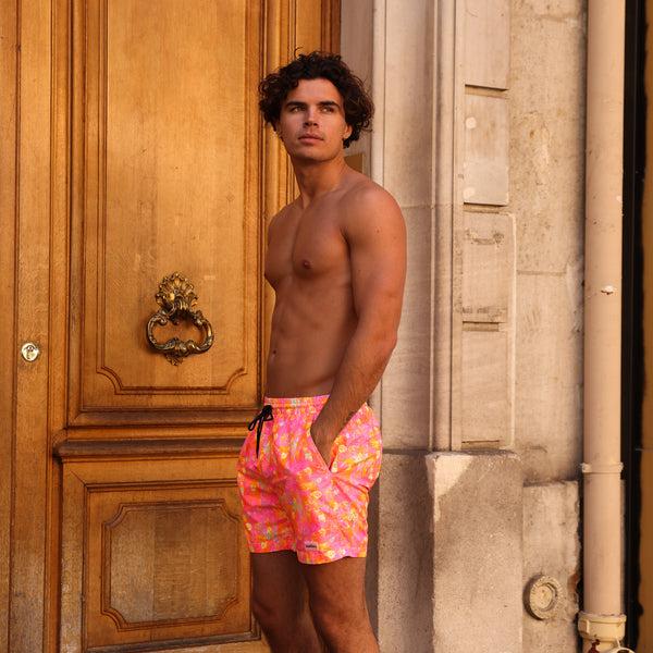 Kulani Kinis Men's Swim Trunks - Sunrise Kiss