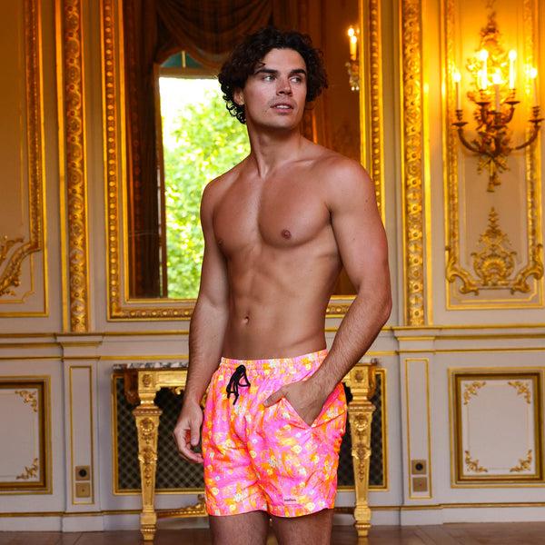 Kulani Kinis Men's Swim Trunks - Sunrise Kiss