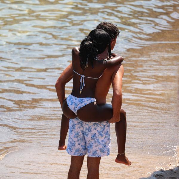 Kulani Kinis Men's Swim Trunks - Vintage Paradise