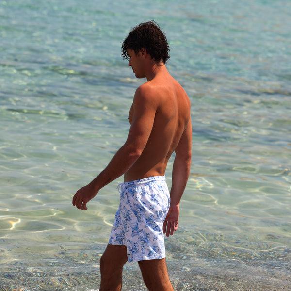 Kulani Kinis Men's Swim Trunks - Vintage Paradise