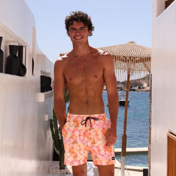 Kulani Kinis Men's Swim Trunks - Wild Skies