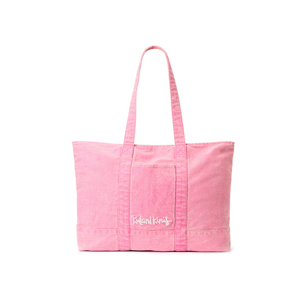 kulani kinis Weekender Bag - Pink Denim