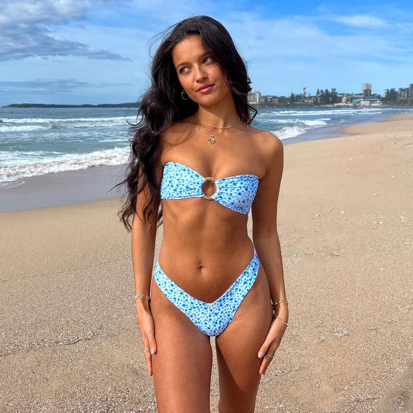 Kulani Kinis Y Cheeky Bikini Bottom - Dream Flower