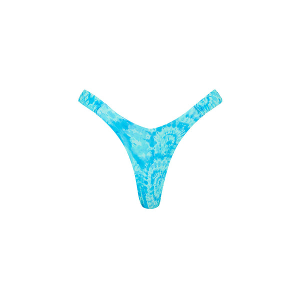 kulani kinis Retro Y Thong Bikini Bottom - Starry Seas