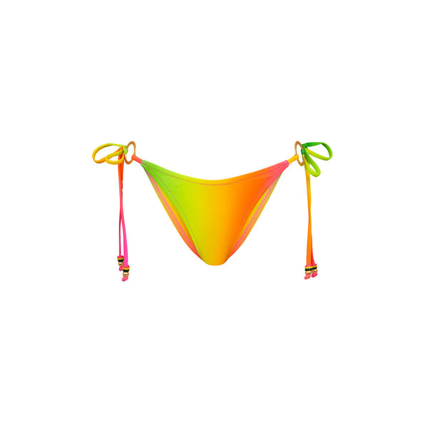 kulani kinis Ring Cheeky Tie Bikini Bottom - Island Escape