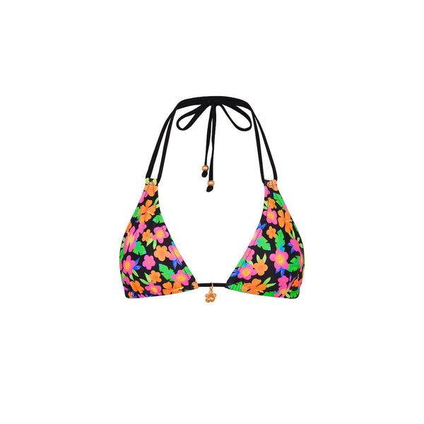 kulani kinis Simple Strap Halter Bikini Top - Midnight Glow