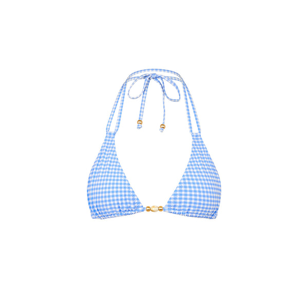 kulani kinis Simple Strap Halter BIkini Top - Skinny Dip