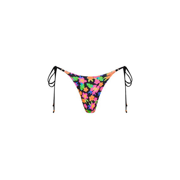 kulani kinis Thong Tie Side Bikini Bottom - Midnight Glow