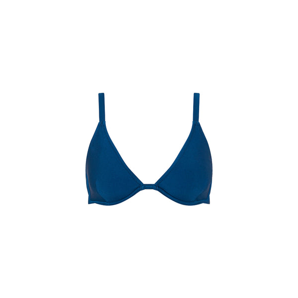 kulani kinis Underwire Triangle D+ Cup Bikini Top - Mystic Moon